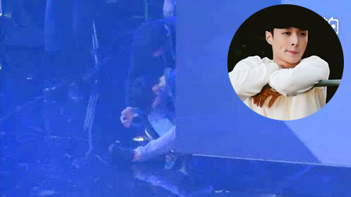 黄子韬机场当众瘫倒在地 不省人事脸色煞白