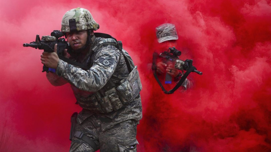 世界警察！美军2016最佳照片