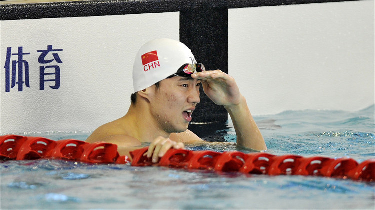 央视游泳记者的