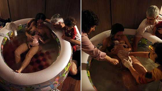 妈妈整个生产过程跟其他的生产比较起来并没有什么特别之处.