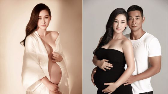 赵文卓夫妇曝大尺度唯美孕照