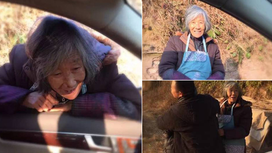 这是母亲送别回城儿子的眼神