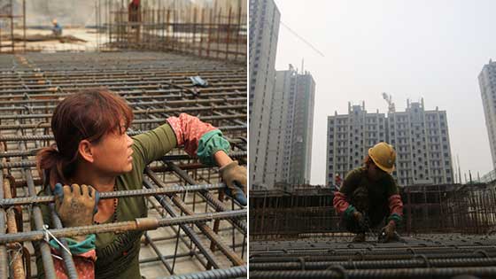 女工每日绑4000铁丝攒彩礼钱