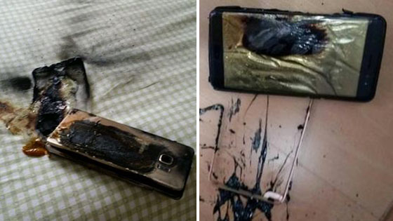 三星note7爆炸过程让人目瞪口呆