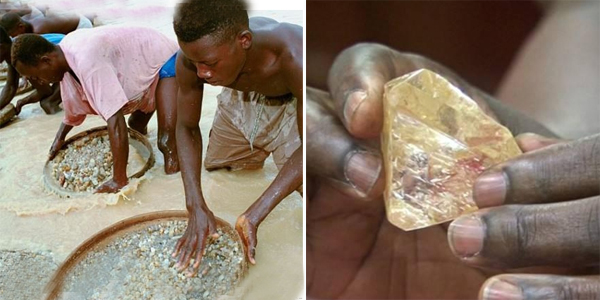 男子挖到估值4.25亿元钻石