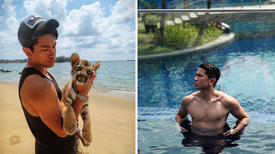 文莱王子网上分享生活照 低调亲民俘获少女芳心