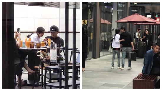 豆得儿获思聪陪逛街春风得意