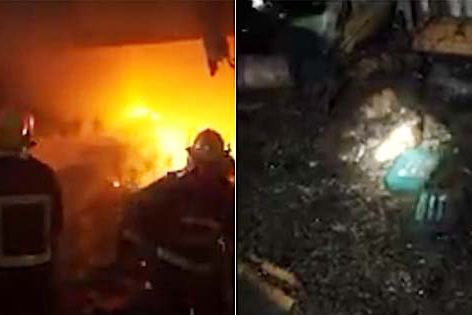 实拍消防蜀黍火场“发飙” 原因竟是这个细节