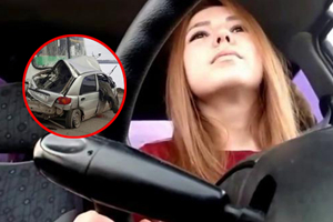 美女开车时玩直播 视频记录车祸身亡前一刻