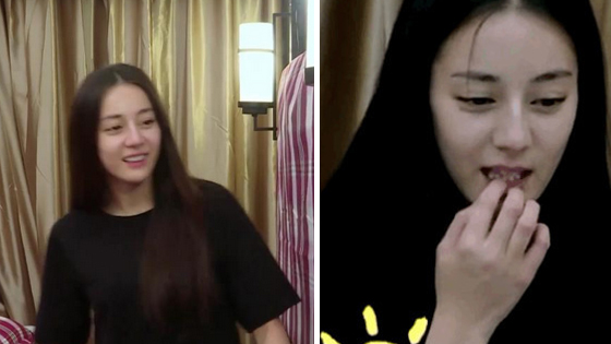 热巴素颜曝光 与妆后无差！