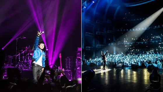 张杰演唱会被催生 四个字回应全场欢呼