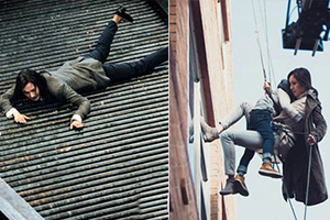 实力回击被怼？杨幂化身杨大胆动作片场飙演技