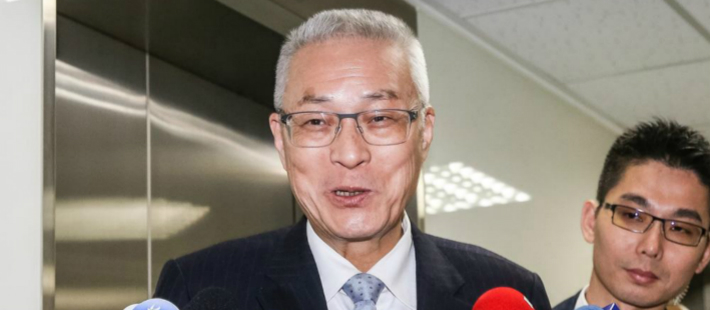 吴敦义当选国民党新任党主席