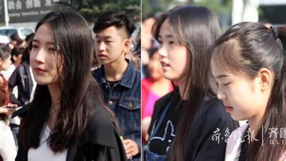 山东济宁考场颜值高能 堪比艺考