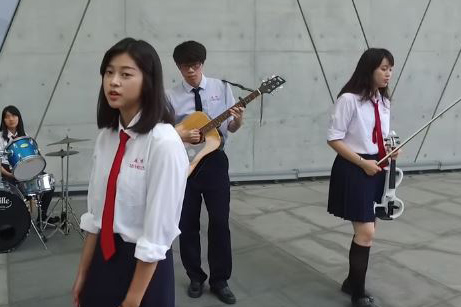 道明中学原创毕业歌《在你身旁》乐团版MV