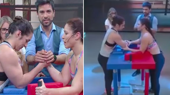 好疼！掰手腕比赛中“咔嚓”一声女子手臂断了