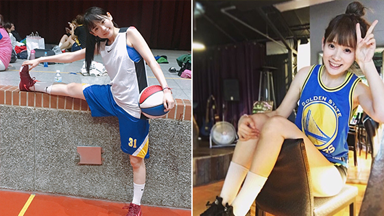 这个妹子的投篮你可能防不住