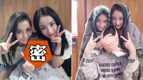 杨幂baby破天荒同框迷之撞脸 背后原因竟是为他