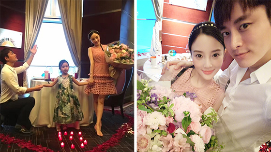 李小璐贾乃亮庆祝结婚5周年