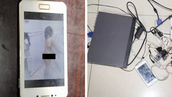 大连一出租屋内藏有7处摄像头 偷拍女租客洗澡