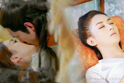 赵丽颖拍床戏睡着 粉丝发现她的小秘密