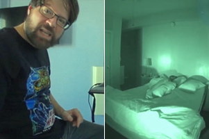 探险者只身入住蓝可儿出事酒店 拍下这些画面