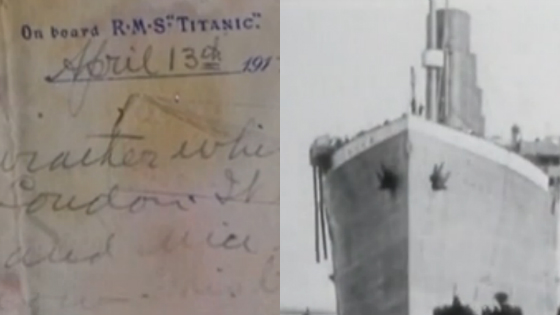 “泰坦尼克号”乘客最后家书天价成交