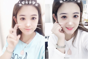 快手“赵丽颖”走红 感觉可以以假乱真了