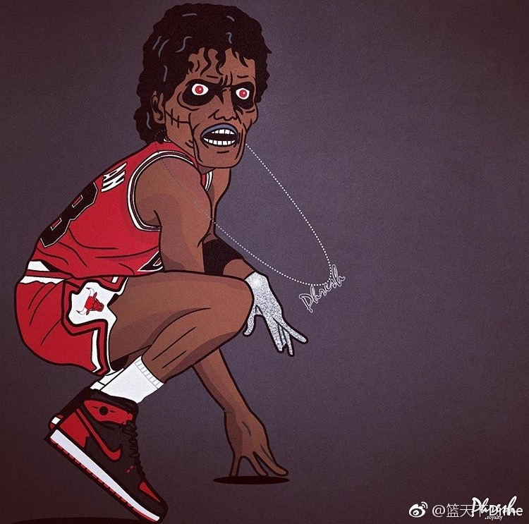 迷之画风,mj二合一真的绝了!