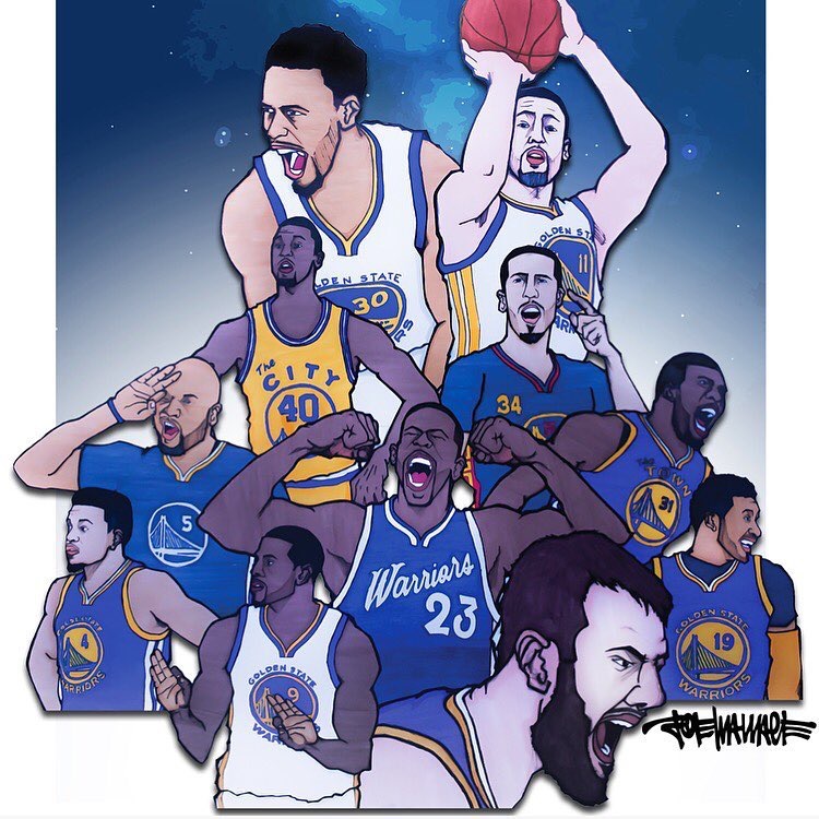 勇士队漫画:酷拽四巨头