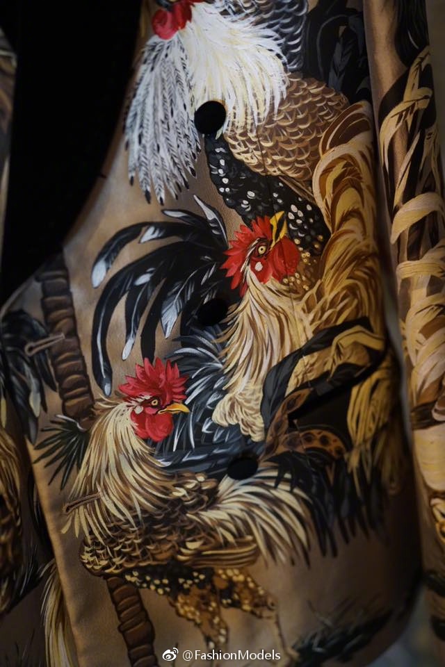 中国特色杜嘉班纳——孔雀大明王,春天的故事,金鸡报喜迎新春