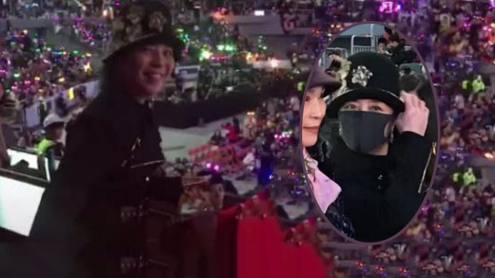 范冰冰妈妈助阵范丞丞 粉丝高喊：婆婆