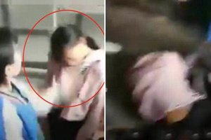 又现校园欺凌！中学女生在寝室遭同学轮番殴打