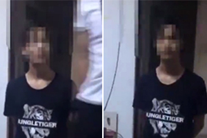 大学生无力偿还校园贷 被逼跪着自扇耳光录下