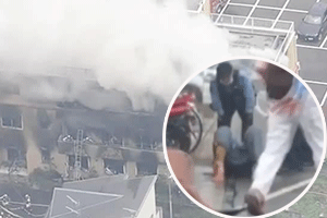 日本知名动画工作室起火致40人伤 疑似一中年大叔纵火