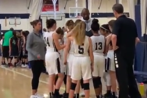 12岁的Gigi赛场最新集锦 来看看科比女儿打球是什么水平