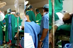 印度两医生在剖腹产手术时吵架 致新生婴儿死亡