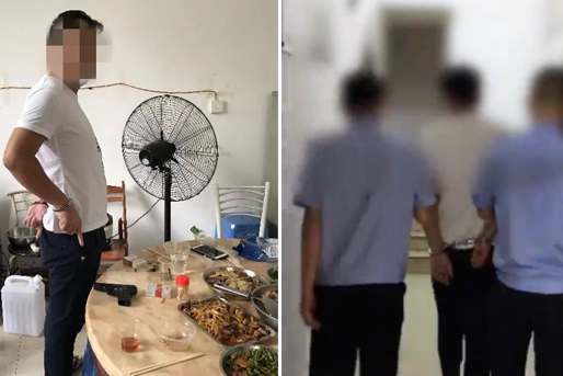 “我有手枪抓我”：男子发挑衅视频被拘