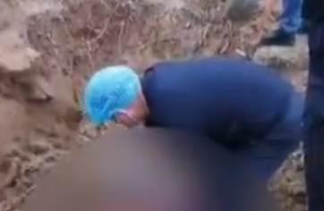 男子因感情纠纷杀害再婚妻儿 抛尸现场画面曝光