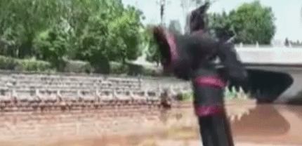 男子穿汉服cos屈原跳河？网友：“黑凤凰的下场”