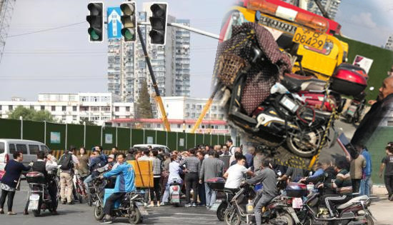 海普陀发生严重交通事故致2死12伤 多角度视频曝光