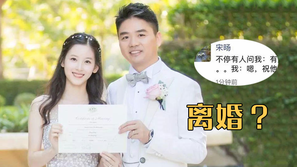刘强东章泽天离婚？京东副总裁朋友圈曝光