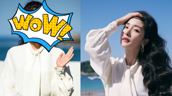 杨幂“脑壳疼”Pose 外网无滤镜图流出