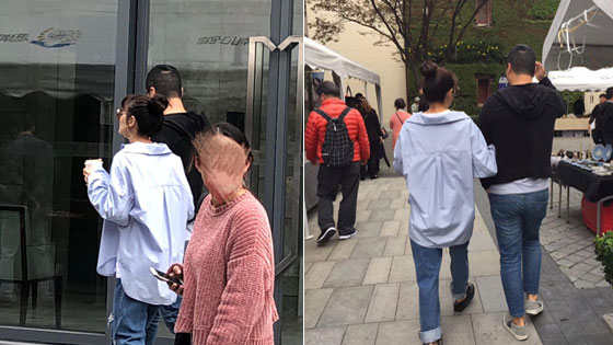 复合了？网曝张雨绮与前夫袁巴元携手逛街