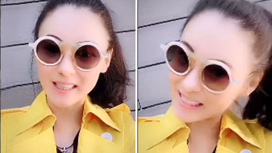 张柏芝生三胎后露面感谢祝福 打扮靓丽状态超好