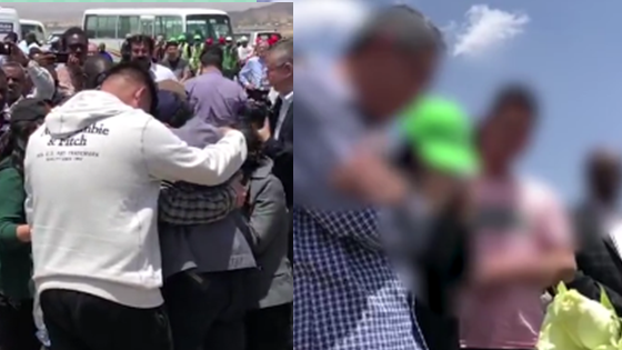 浙江女孩家属参加悼念仪式：我们回家吧