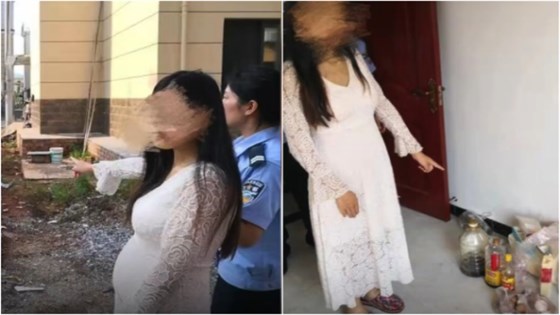 贵州一怀孕女主播偷菜维生 一次偷够吃一个星期的量