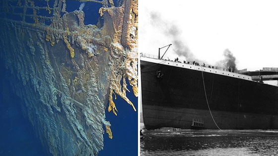 泰坦尼克号残骸腐蚀严重 2030年可能会完全消失