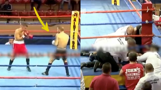 男子冒名上场打拳击赛 被击中后当场心脏骤停