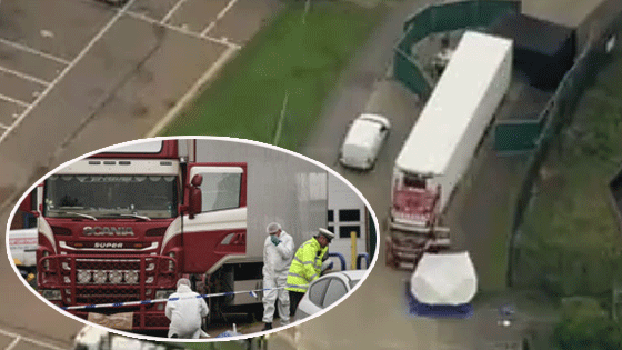 英国警方确认货车内的39具尸体都为中国人